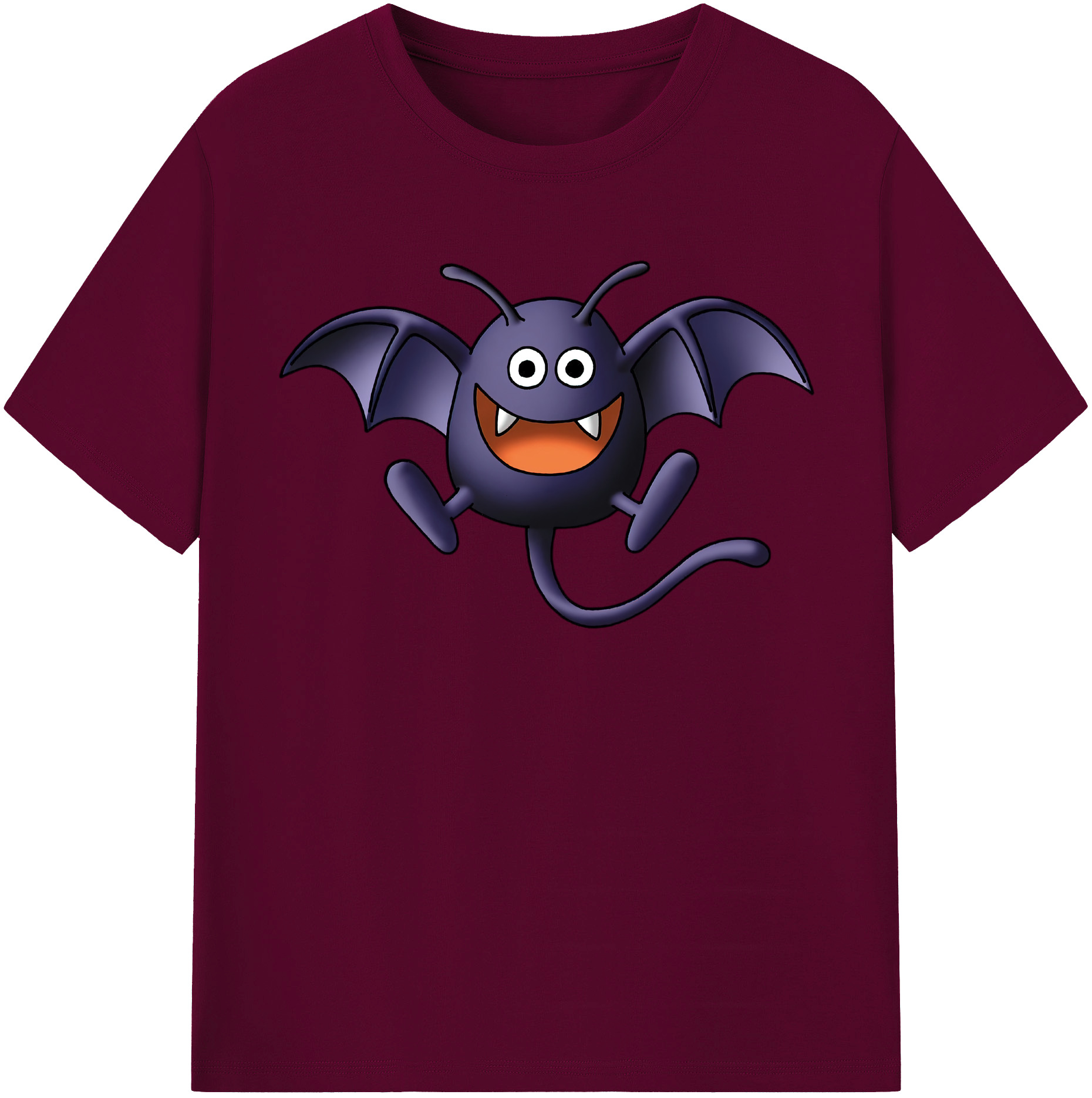 （画像用） ドラゴンクエスト Doragon Kuesuto Dragon Quest レディースカジュアルプリントTシャツ（綿100％）